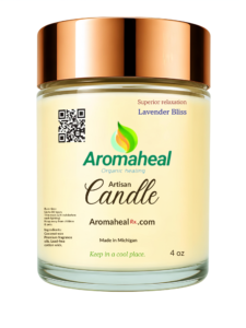 Artisan candle, handmade, calm, relaxing