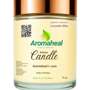 Artisan candle, handmade, calm, relaxing